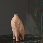 Abstract Earthy Ceramic Sculpture Set