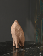 Abstract Earthy Ceramic Sculpture Set