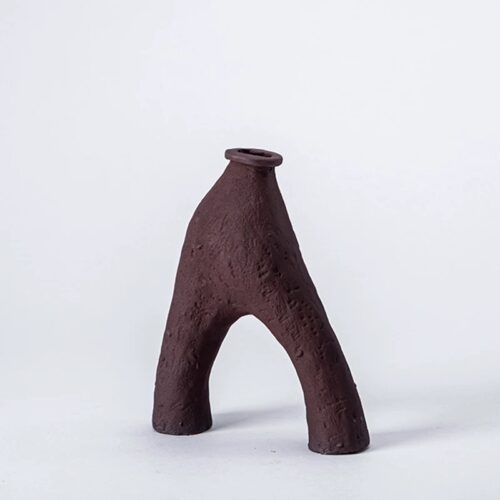 Abstract Earthy Ceramic Sculpture Set - Image 3