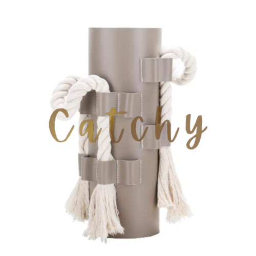 Leather Vase