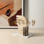 Modern Face Sculpture – Natural Stone Decor