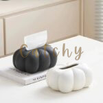 Pumpkin Shape Tissue Box