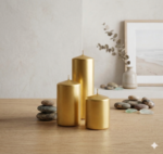 Classic Pillar Candle Set - Image 3