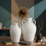 Textured Ceramic Vases