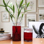 Minimalist Clear Glass Vase