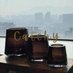 Smoky Glass Vase Set