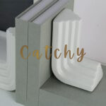 Modern Ceramic Bookends - Image 4