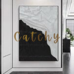 3D Textured Abstract Wall Art