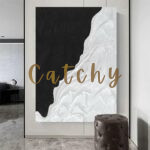 3D Textured Abstract Wall Art - Image 2