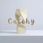 Twisted Ceramic Candle Holder