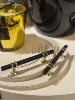 Two-piece tray set Oval Decorative with Handles - Image 2