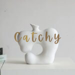 Abstract Apple Art Sculpture - Image 3