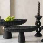 Black Boho Decorative Set