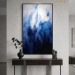 Blue Abstract Wall Art