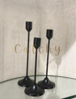 A luxurious gold candle