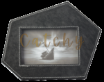 Leather Photo Frame – Black - Image 2