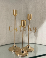 A luxurious gold candle - Image 2