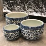 A luxurious glass vase