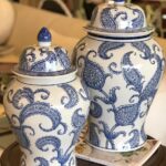 A luxurious glass vase