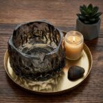 A stylish decorative glass