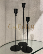 A luxurious gold candle