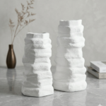 A modern decorative ceramic