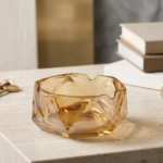 A stylish decorative glass