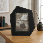 Leather Photo Frame – Black