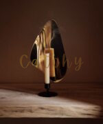 Golden Flow Candle Holder - Image 2