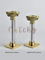 Aurelius Roman Column Candle Holder - Image 3