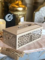 An elegant Ramadan-themed tissue