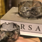 A stylish decorative glass