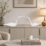 A modern decorative sculpture