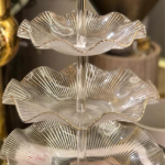 Tier Glass Serving Stand