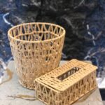 BASKET FEATURE AND TISSUE BOX