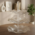 Tier Glass Serving Stand