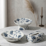 PLATE AND TISSUE BOX